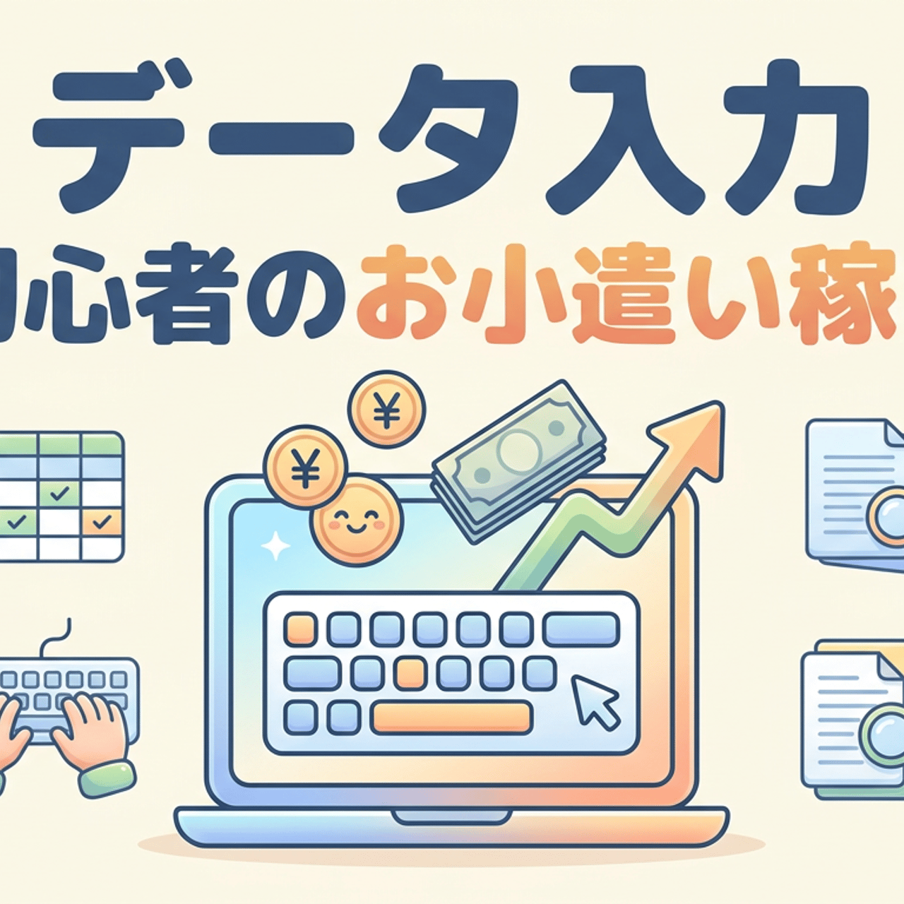 小遣い稼ぎ データ入力でお小遣い稼ぎ｜初心者が月いくら稼げるか | Ficilcom