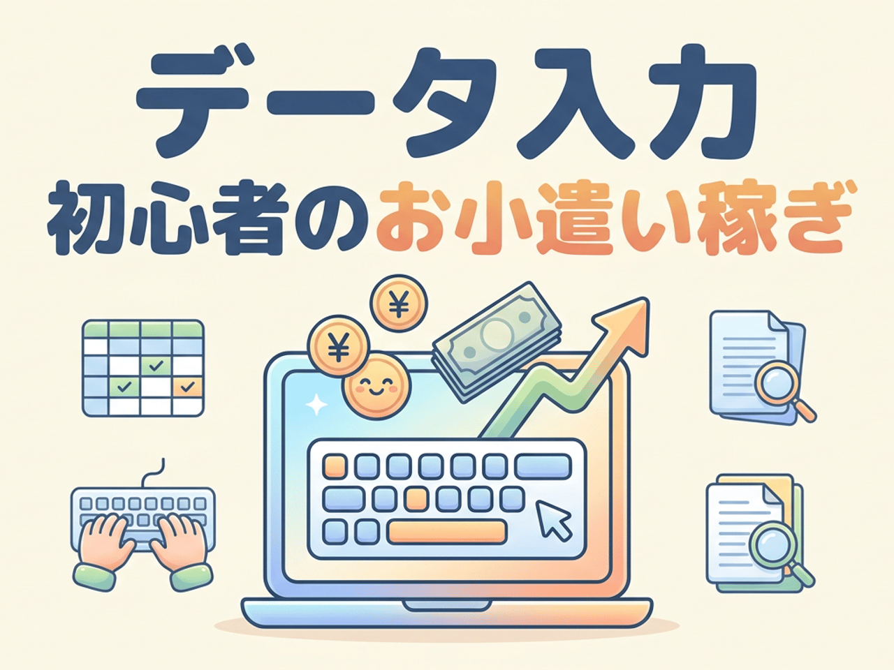 小遣い稼ぎ データ入力でお小遣い稼ぎ｜初心者が月いくら稼げるか | Ficilcom
