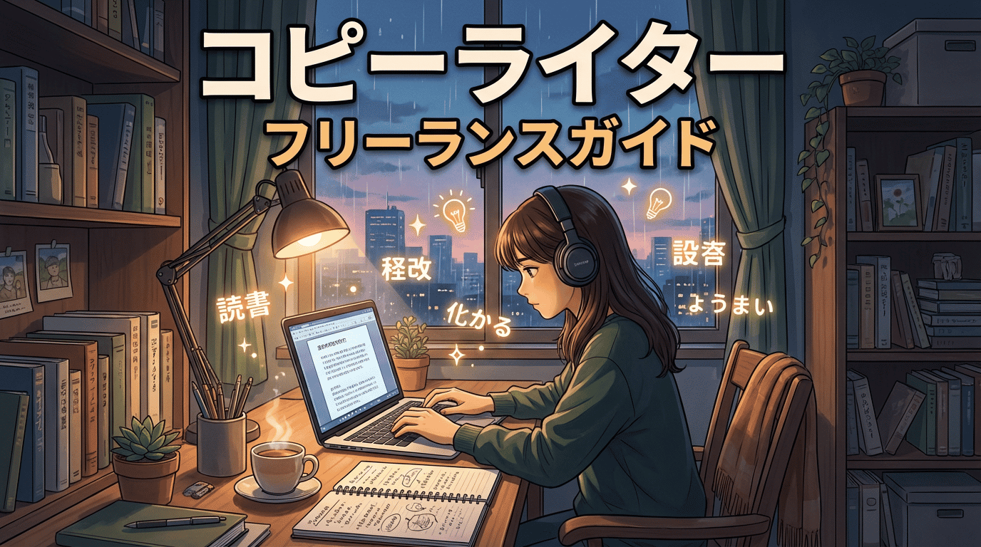 コピーライターの求人と仕事の探し方|フリーランス向けガイド