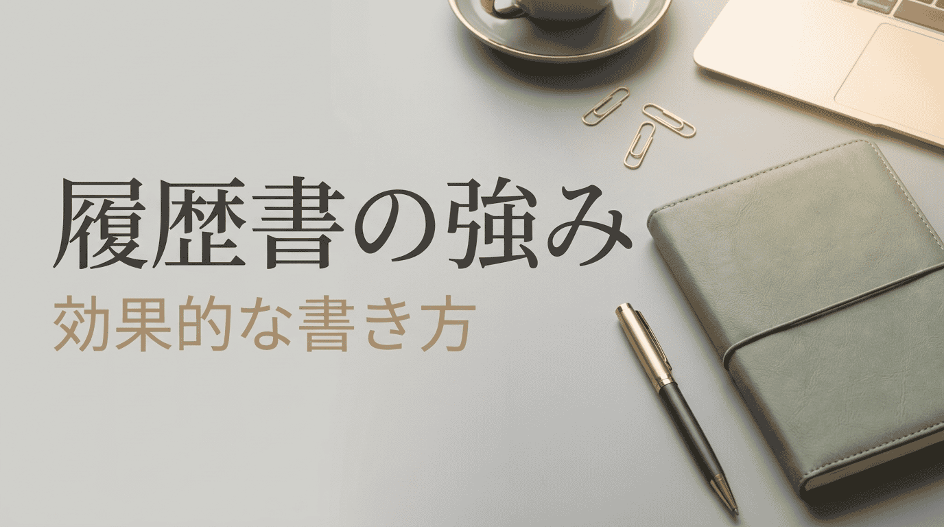 履歴書の長所の書き方|例文と書くときのコツ