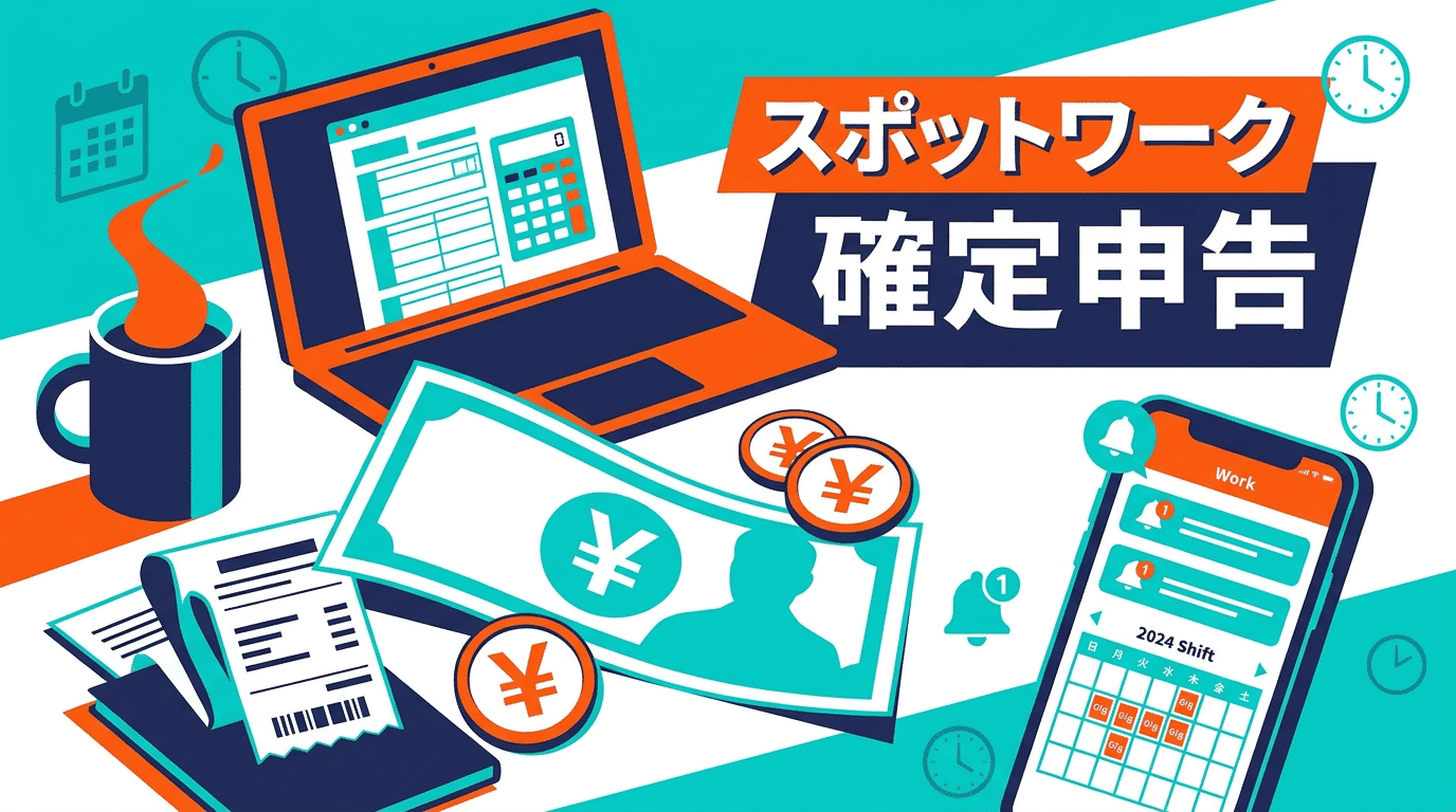 スキマバイトの確定申告は必要?ケース別にわかりやすく解説
