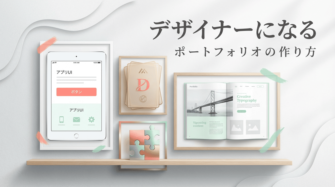 デザイナーへの転職方法｜ポートフォリオの作り方と求められるスキル