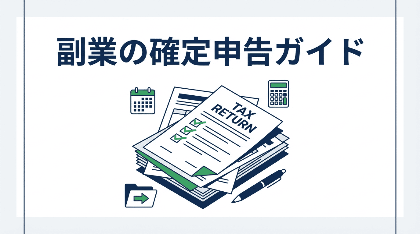 副業の確定申告ガイド｜いくらから必要？やり方を図解で解説