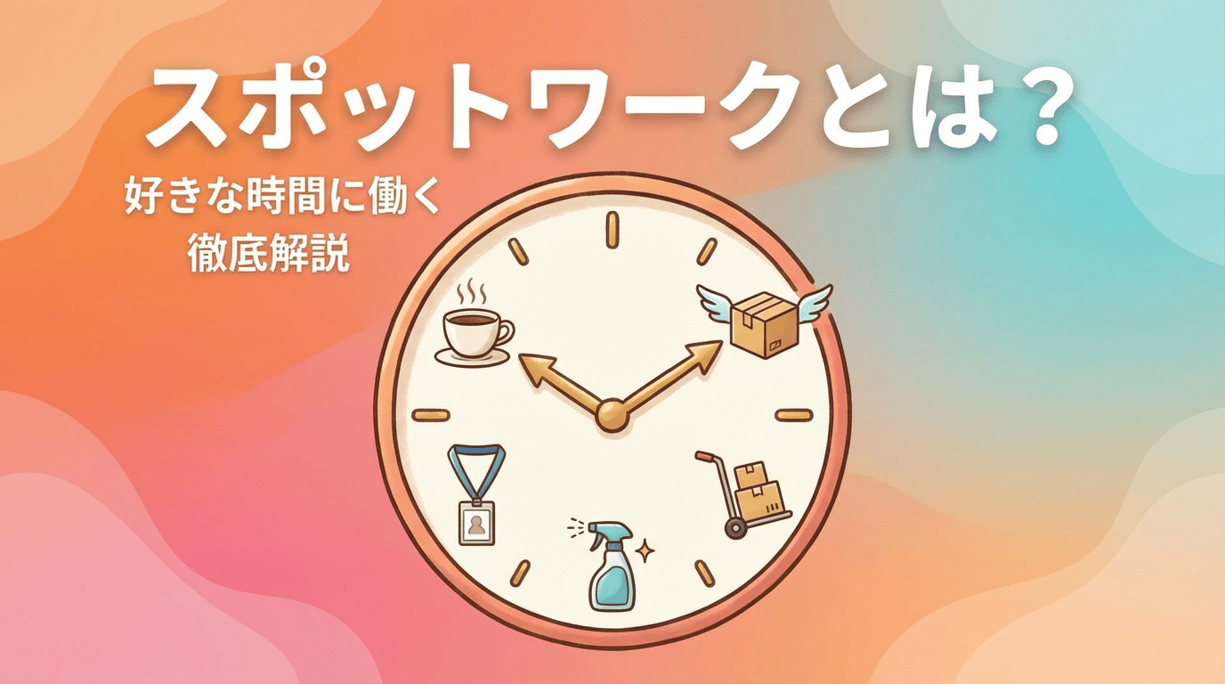 スポットワークとは？意味・始め方・おすすめアプリ・確定申告まで完全ガイド