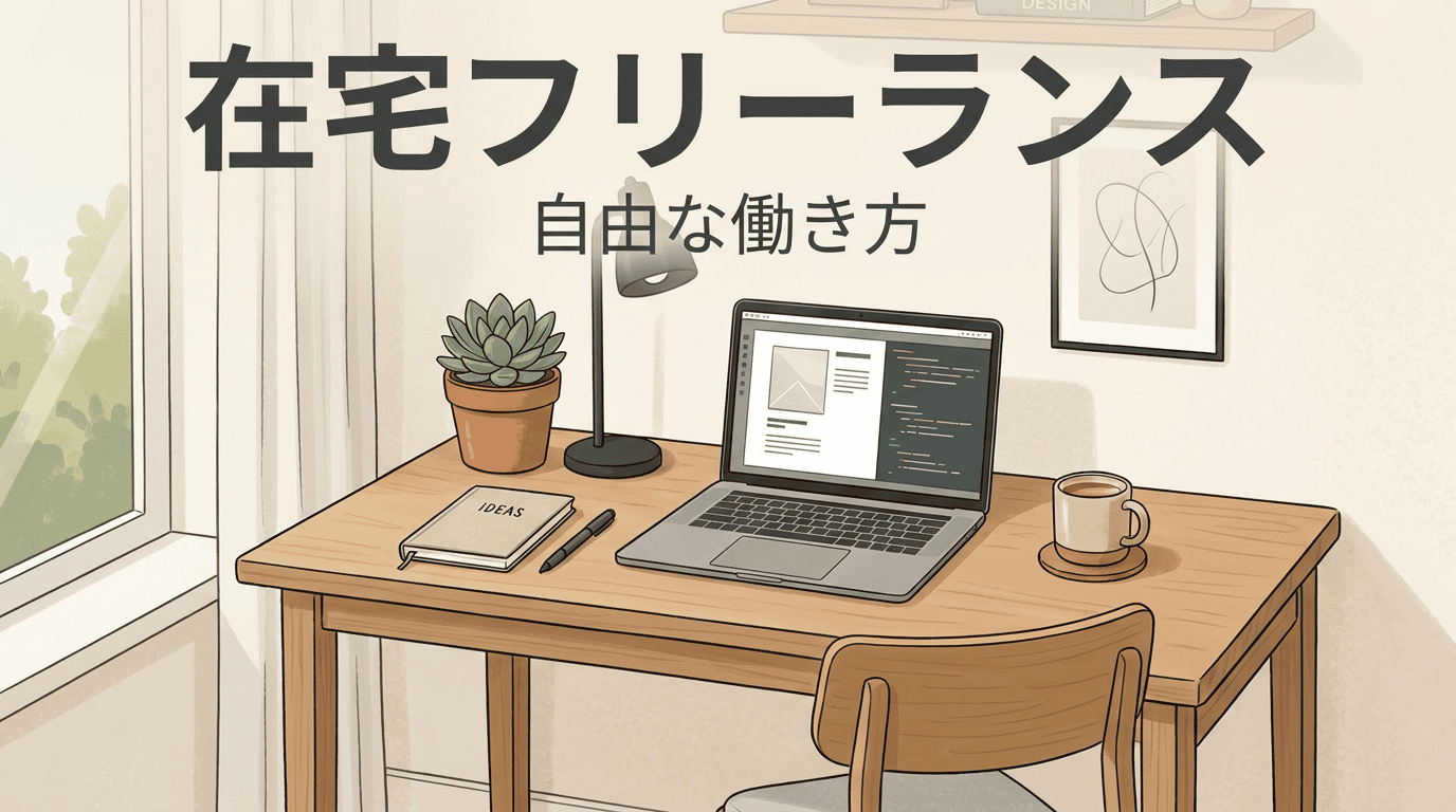 在宅フリーランスとは?働き方・収入・始め方をやさしく解説