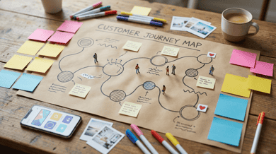 カスタマージャーニーマップの作り方|初心者でも迷わない