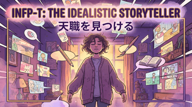 INFP-Tの特徴とINFP-Aとの違い|繊細な仲介者に合う仕事の選び方