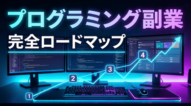 プログラミング副業の始め方|初心者が月10万稼ぐロードマップ