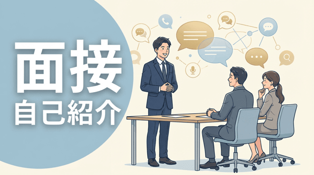 面接の自己紹介 完全攻略｜例文・構成・好印象を与えるコツ