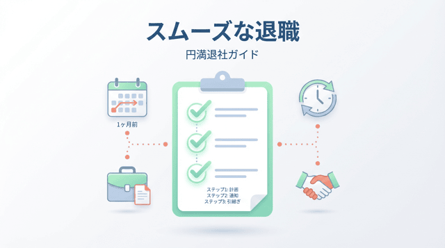 円満退職するための完全ガイド|引き止めへの対処法と退職までのステップ