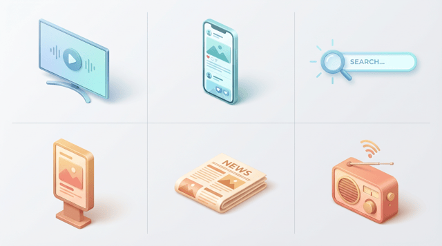 広告の種類一覧|オンライン・オフライン全20種の特徴と選び方を比較