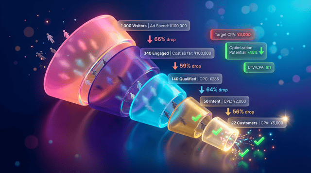 CPAとは?計算方法・目標CPAの決め方・下げるコツを解説