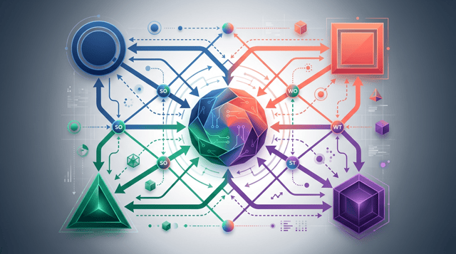 クロスSWOT分析とは？戦略立案への活用法と事例