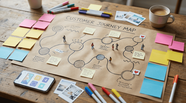 カスタマージャーニーマップの作り方|初心者でも迷わない