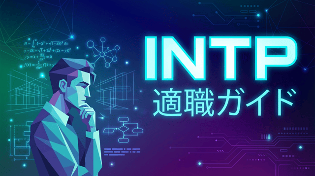INTP(論理学者)の性格・特徴・適職|探究心を活かせる仕事と向かない仕事