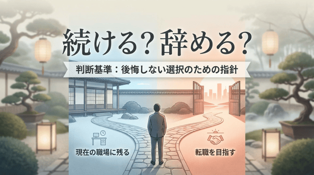 転職を後悔する理由ランキングと対処法|再転職すべきケースの判断基準
