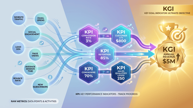 KGIとは？KPIとの違い・設定方法・具体例をわかりやすく解説