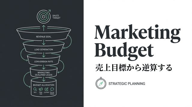 マーケティング予算の決め方とは？相場・配分・ROI最大化の実践ガイド