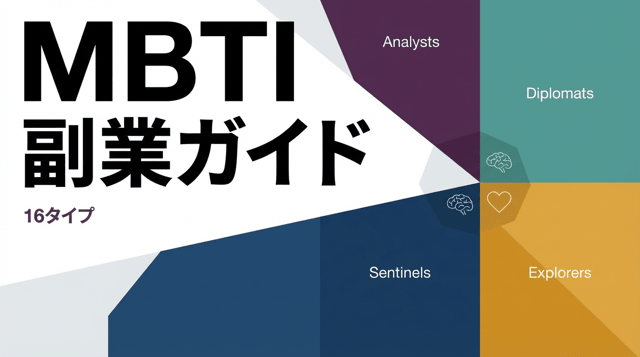 MBTI別・副業の選び方|16タイプ別おすすめ副業ガイド