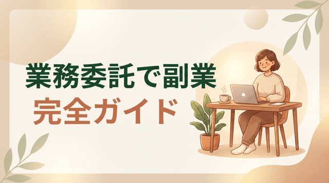 業務委託で副業を始める方法|契約・税金・おすすめ職種ガイド