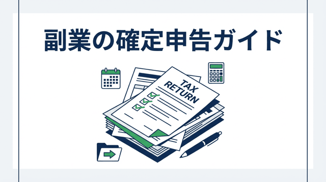 副業の確定申告ガイド｜いくらから必要？やり方を図解で解説