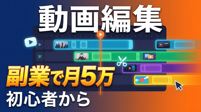 動画編集の副業は稼げる？始め方・案件の取り方・収入の目安を解説
