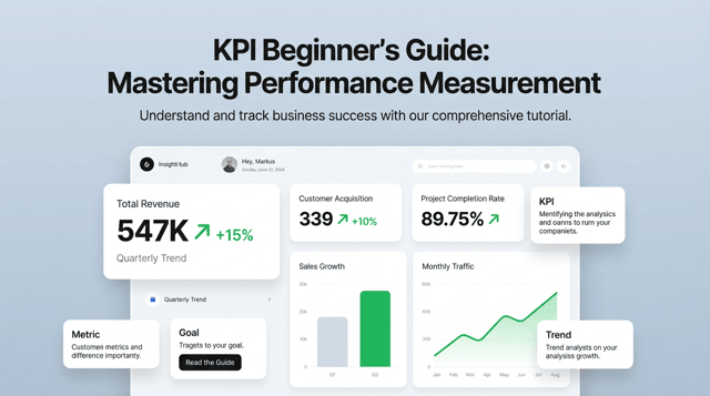 KPIとは?意味・KGIとの違い・設定方法をわかりやすく解説
