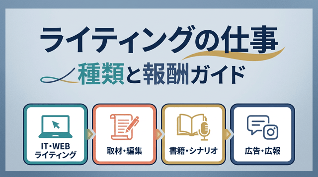 ライティング案件の種類と単価相場|初心者向け案件の選び方