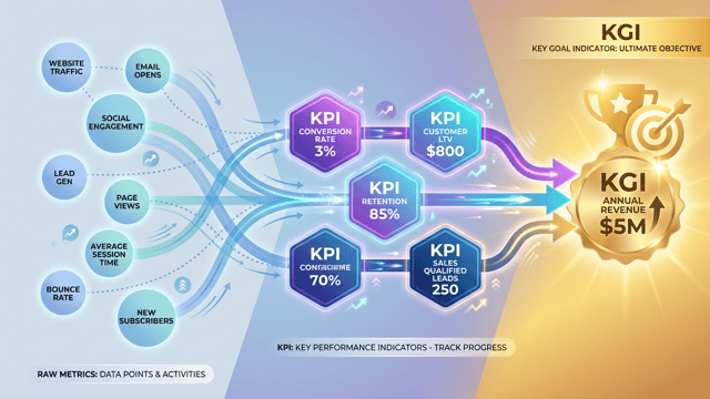 KGIとは？KPIとの違い・設定方法・具体例をわかりやすく解説